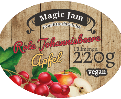 Rote Johannisbeere - Apfel