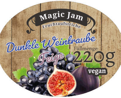 Dunkle Weintraube - Feige
