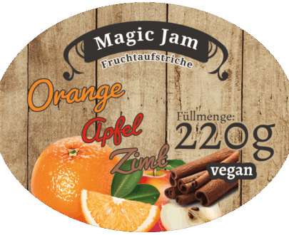 Orange - Apfel - Zimt