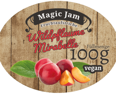 Wildpflaume Mirabelle rot