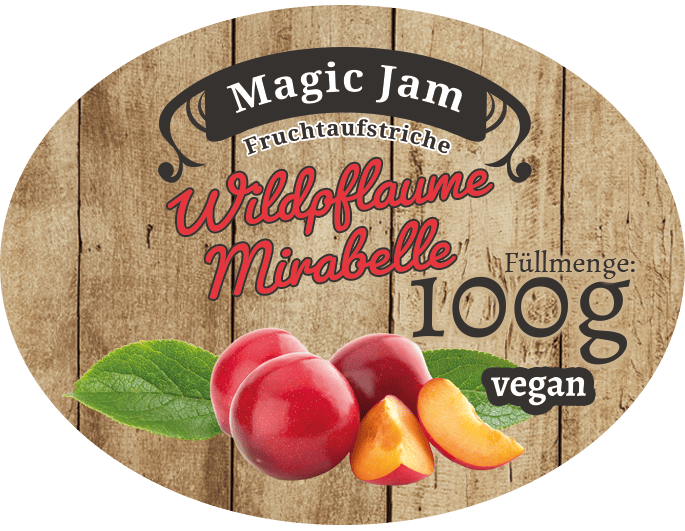 Wildpflaume Mirabelle rot