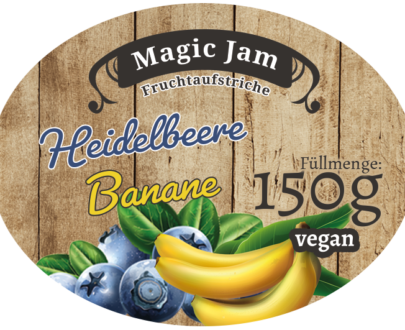 Heidelbeere - Banane